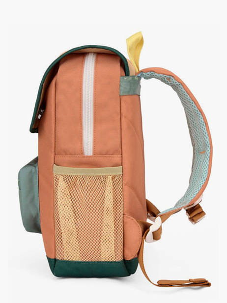 Sac à Dos Hello hossy Marron cool kids M6 vue secondaire 2