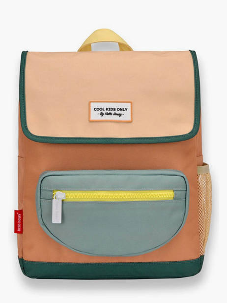 Sac à Dos Hello hossy Marron cool kids M6