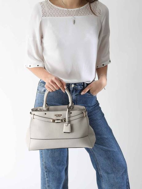 Sac Porté Main Sylvie Guess Beige sylvie BG952706 vue secondaire 1