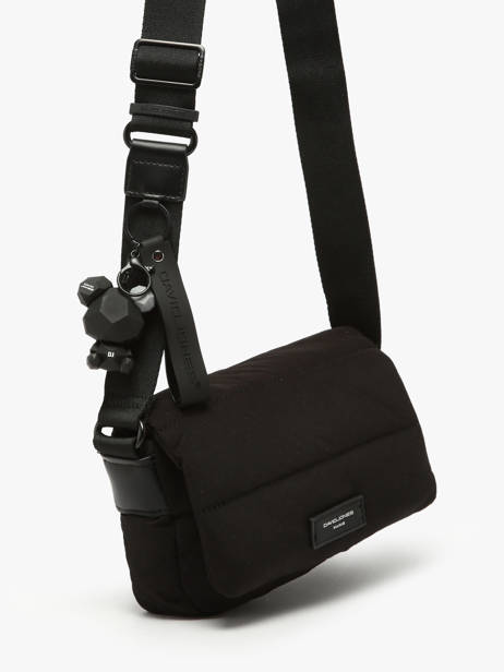Sac Bandoulière Plum Polyester David jones Noir plum CM7476 vue secondaire 2