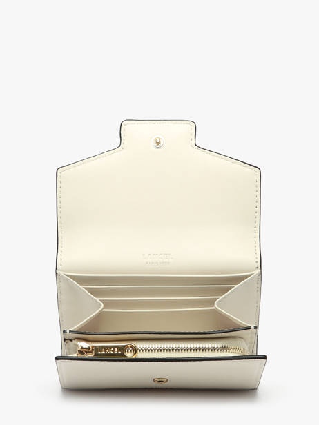 Portefeuille Cuir Lancel Blanc angele A13161 vue secondaire 1