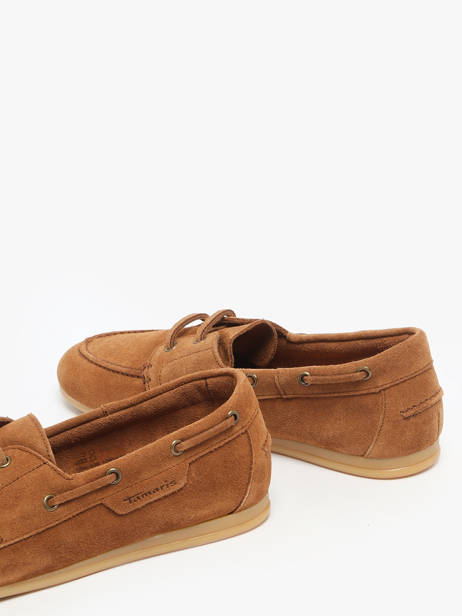 Chaussures Bateau En Cuir Tamaris Marron women 44 vue secondaire 3