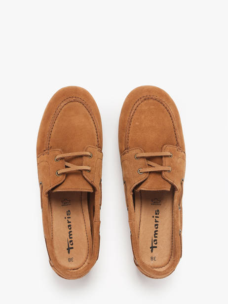 Chaussures Bateau En Cuir Tamaris Marron women 44 vue secondaire 4