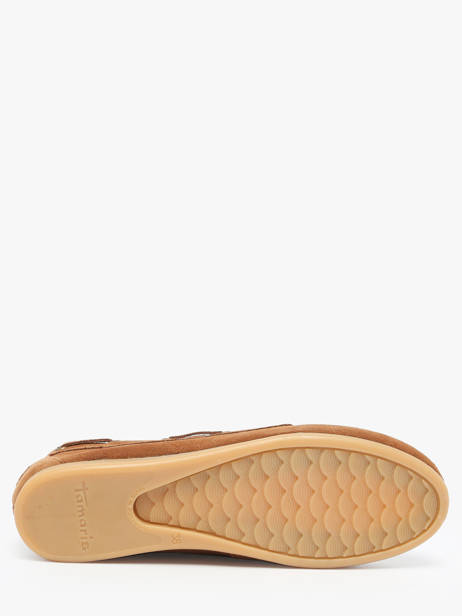 Chaussures Bateau En Cuir Tamaris Marron women 44 vue secondaire 5