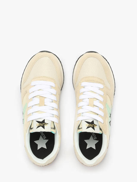 Sneakers Stargirl Glitter Sun68 Beige women Z35212 vue secondaire 3
