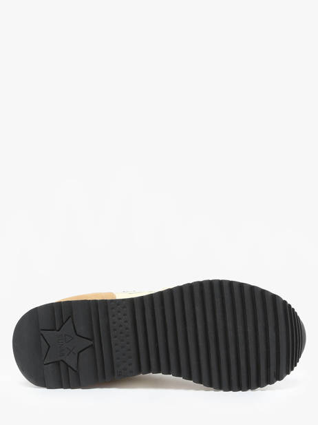 Sneakers Stargirl Glitter Sun68 Beige women Z35212 vue secondaire 4