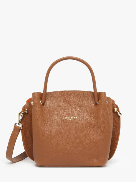 Sac à Main Foulonne Double Cuir Lancaster Marron foulonne double 18