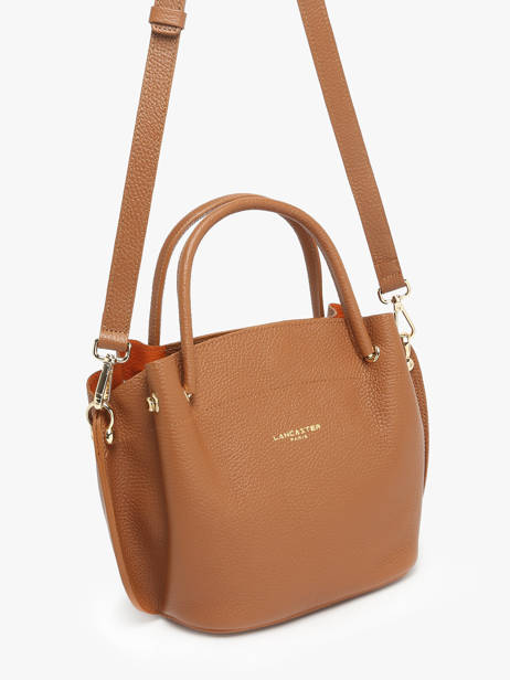 Sac à Main Foulonne Double Cuir Lancaster Marron foulonne double 18 vue secondaire 2