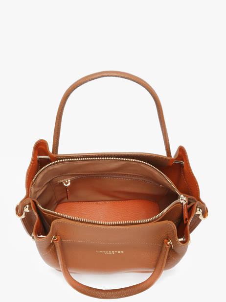 Sac à Main Foulonne Double Cuir Lancaster Marron foulonne double 18 vue secondaire 3