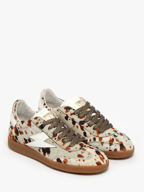 Sneakers Aslan En Cuir Semerdjian Multicolore women ASLAN vue secondaire 2