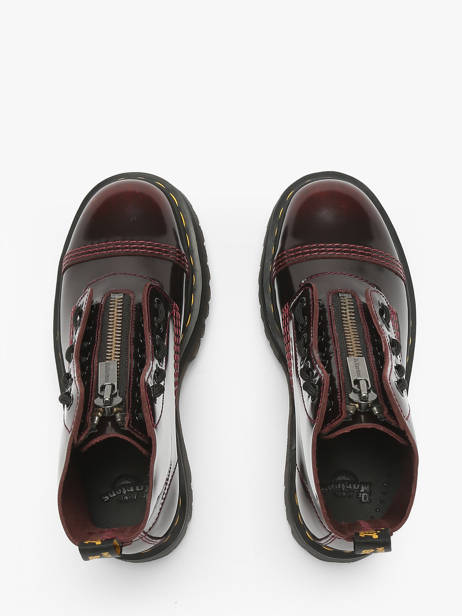 Bottines Sinclair En Cuir Dr martens Rouge women 25233600 vue secondaire 4