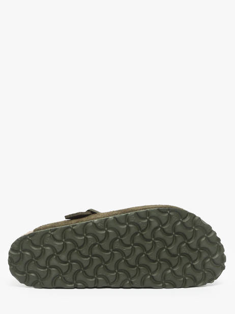 Mules Boston En Cuir Birkenstock Vert women 1024714 vue secondaire 5