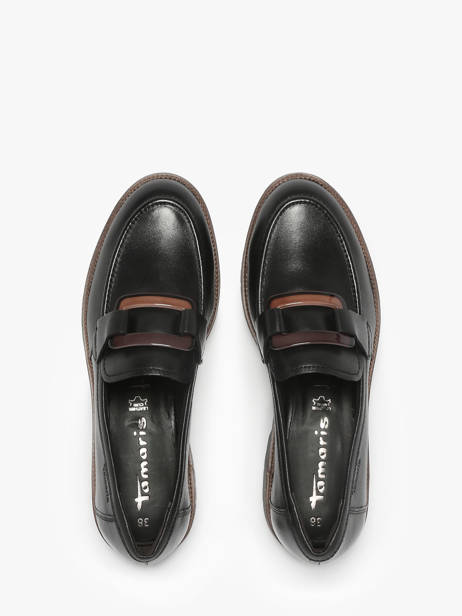 Mocassins En Cuir Tamaris Noir women 43 vue secondaire 4