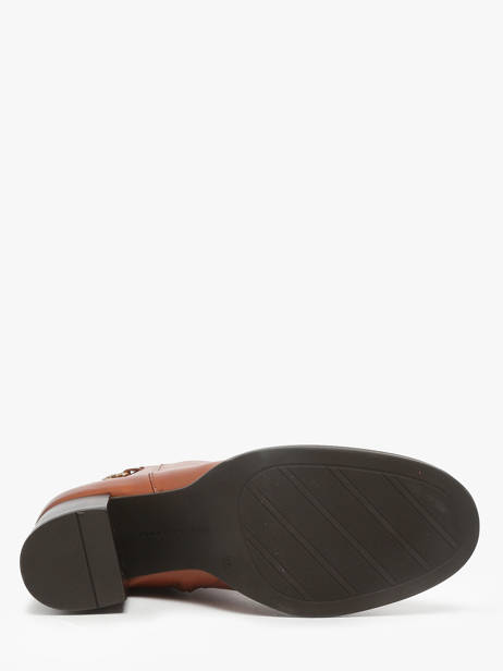 Bottines à Talon En Cuir Tommy hilfiger Marron women 8864GOC vue secondaire 5