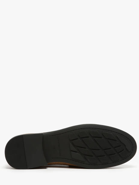 Mocassins En Cuir Tommy hilfiger Beige women 8972RBC vue secondaire 5