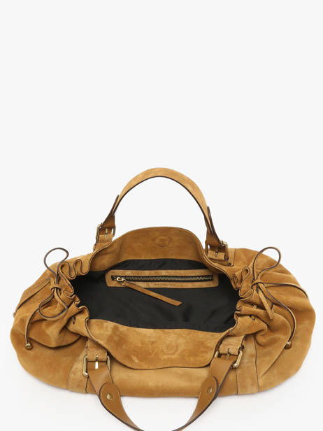 Sac Porté épaule Folk Cuir Gerard darel Beige folk DCS01407 vue secondaire 3