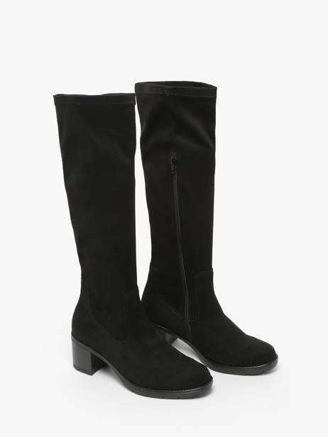 Bottes à Talon Remonte Noir women - D2A76-00 vue secondaire 2