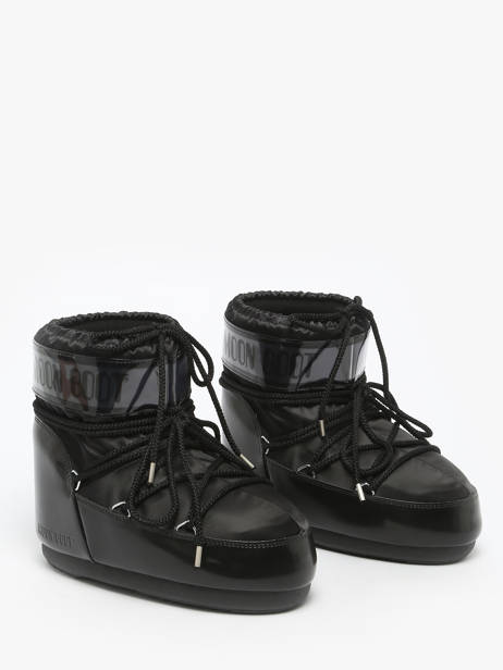 Boots Icon Low Glance Moon boot Noir women D1409350 vue secondaire 2