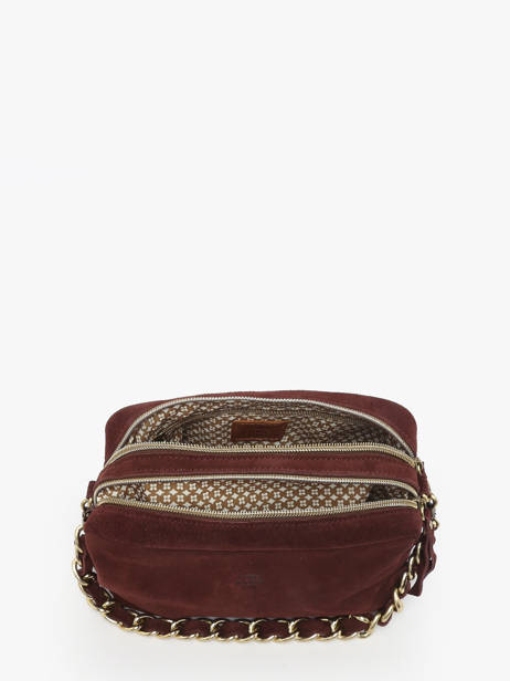 Sac Bandoulière Vintage Cuir Mila louise Marron vintage 23673V vue secondaire 3