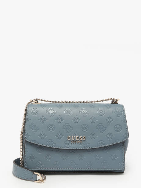 Sac Bandoulière Phoebe Polyester Recyclé Guess Bleu phoebe PD966521