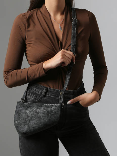 Sac Bandoulière N City Nathan baume Noir n city TW vue secondaire 1