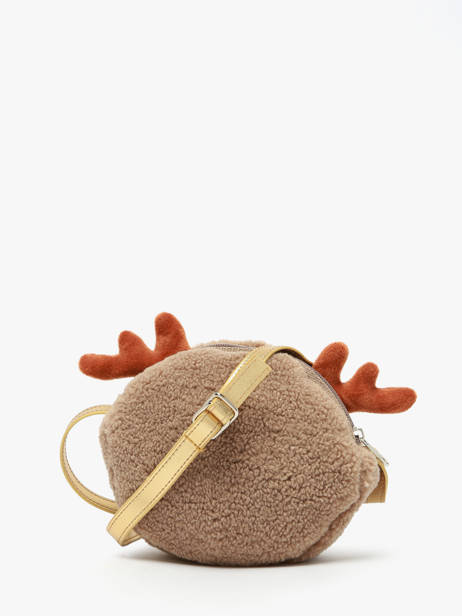 Sac Bandoulière Pour Enfant Rodolphe Le voyage en panier Marron kids AHP303 vue secondaire 3