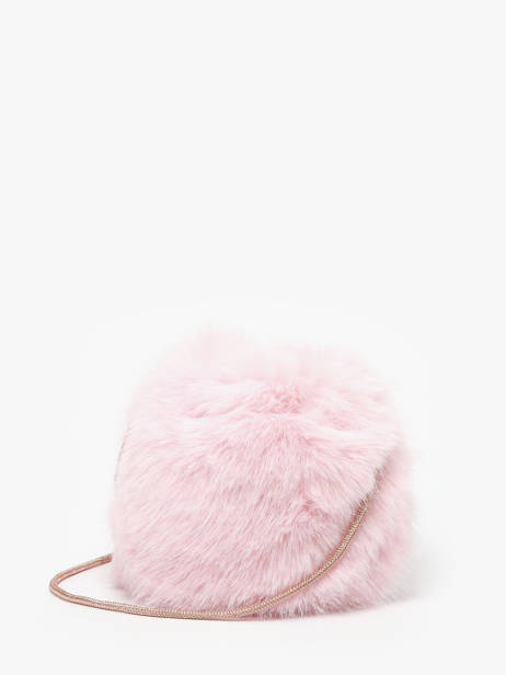 Sac Bandoulière Pour Enfant Panpan Le voyage en panier Rose kids AHP297 vue secondaire 3