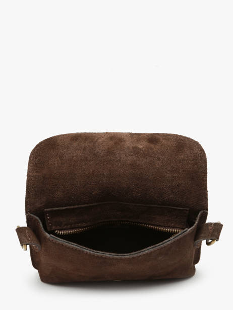 Sac Bandoulière Velvet Milano Marron velvet VE260612 vue secondaire 2