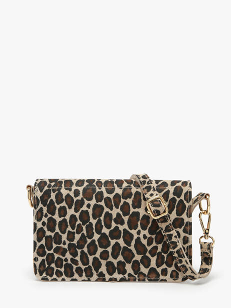 Sac Bandoulière Velvet Leopardo Milano Beige velvet leopardo VL260612 vue secondaire 3