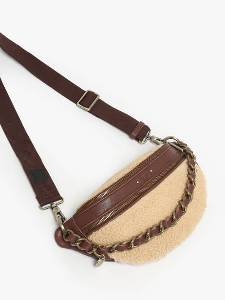 Sac Banane Mila louise Marron vintage 23689TC vue secondaire 1