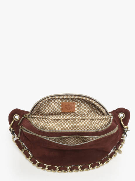 Sac Banane Petra Mila louise Marron vintage 23689V vue secondaire 2