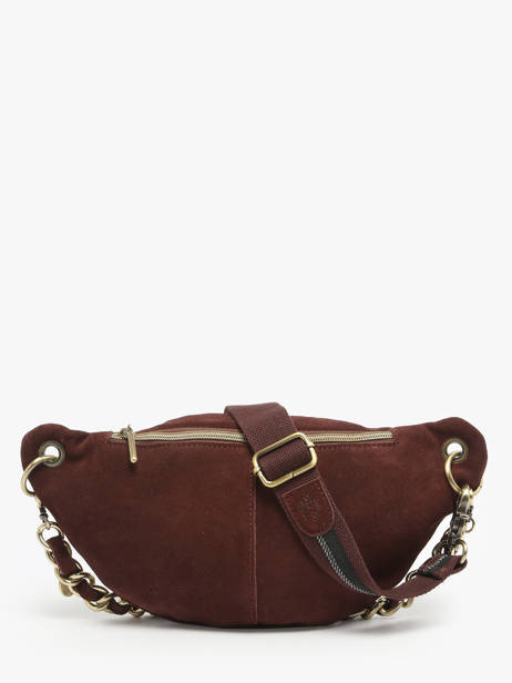 Sac Banane Petra Mila louise Marron vintage 23689V vue secondaire 3