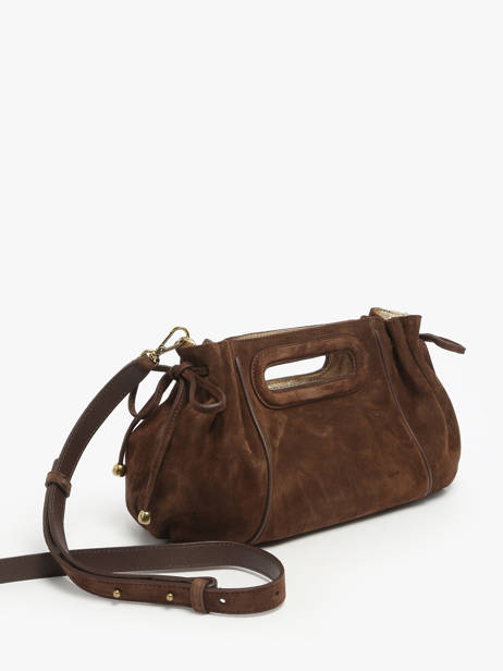 Sac Shopping Folk Light Cuir Gerard darel Marron folk light DCS08405 vue secondaire 1