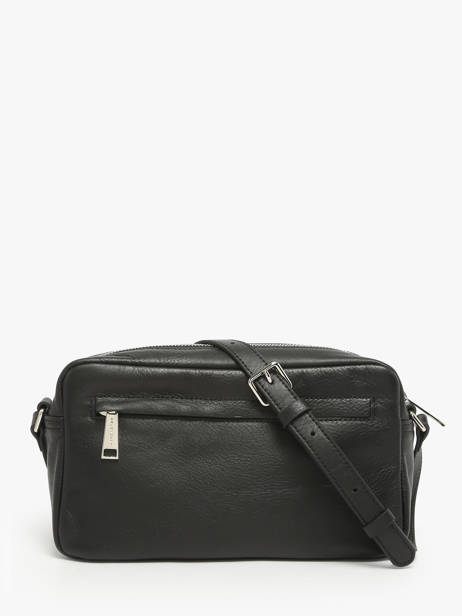 Sac Bandoulière Soft Caramella Cuir Lancaster Noir soft caramella 6 vue secondaire 3