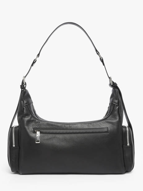 Sac Porté épaule Soft Caramella Cuir Lancaster Noir soft caramella 7 vue secondaire 3