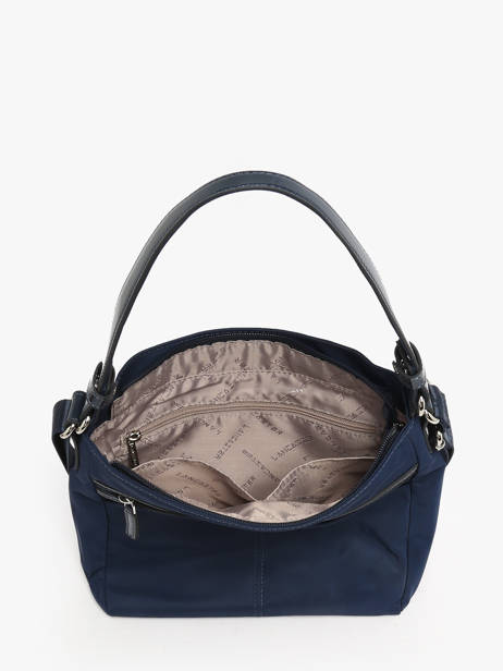 Sac Bandoulière Basic Vernis Lancaster Bleu basic vernis 514-60 vue secondaire 2