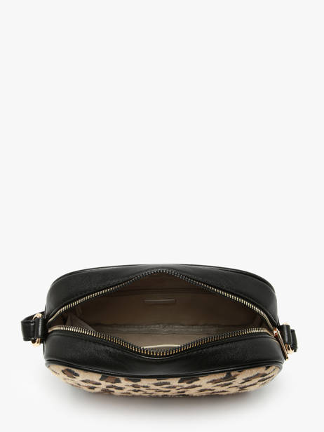 Sac Bandoulière Leopard David jones Marron leopard CM7663 vue secondaire 2
