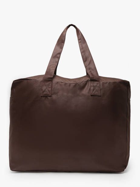 Grand Sac Weekend Elzevir Waxed Rivedroite Marron waxed ELZEVWAX vue secondaire 3