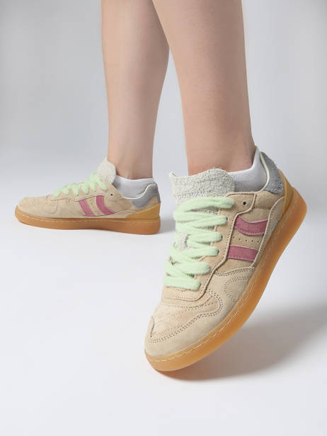 Sneakers En Cuir Coolway Beige women 7673297 vue secondaire 1