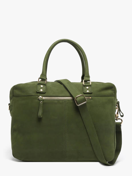 Sac Macy Cuir Nat et nin Vert vintage MACY vue secondaire 3