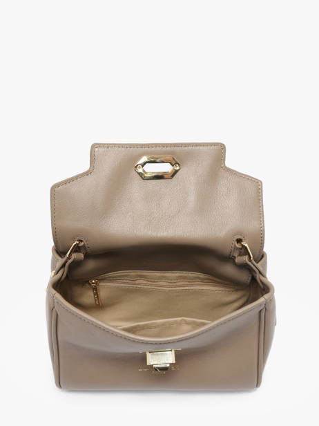 Sac Bandoulière Mademoiselle Grace Cuir Lancaster Beige mademoiselle grace 101 vue secondaire 2