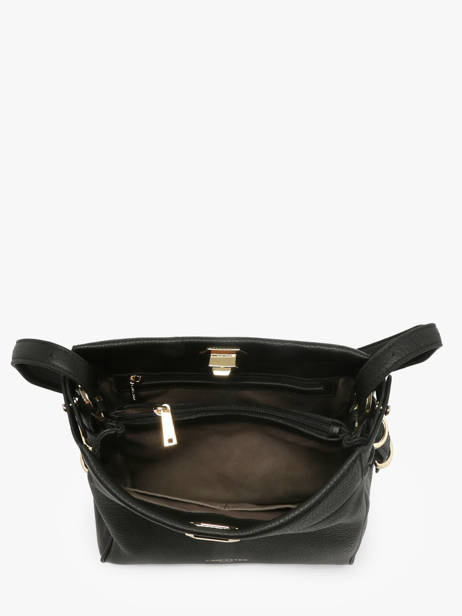 Sac Porté épaule Mademoiselle Romy Cuir Lancaster Noir mademoiselle romy 105 vue secondaire 2