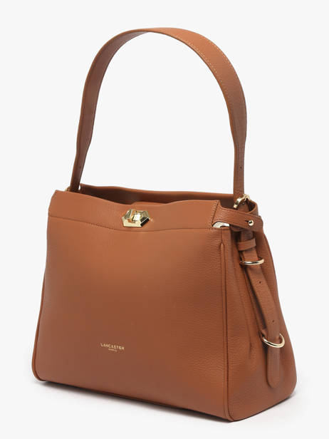 Sac Porté épaule Mademoiselle Romy Cuir Lancaster Marron mademoiselle romy 106 vue secondaire 1