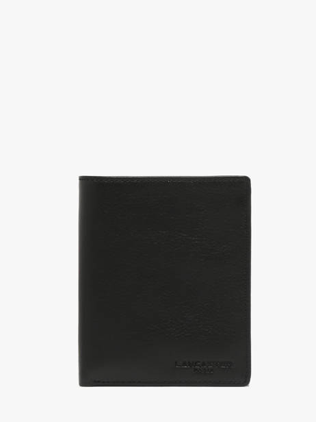 Portefeuille Cuir Lancaster Noir soft vintage homme 14
