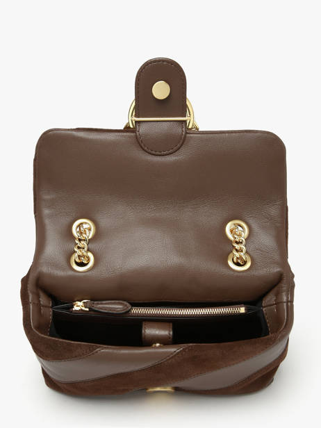 Sac Bandoulière Love Bag Puff Pinko Marron love bag puff A2JY vue secondaire 2