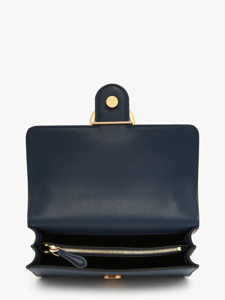 Sac Bandoulière Love Bag Icon Cuir Pinko Bleu love bag icon A0F1 vue secondaire 2