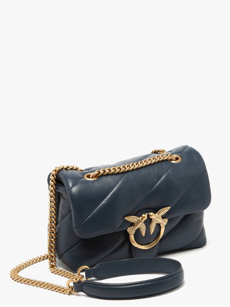 Sac Bandoulière Love Bag Puff  Pinko Bleu love bag puff A0F2 vue secondaire 1