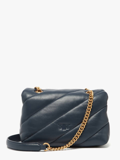 Sac Bandoulière Love Bag Puff  Pinko Bleu love bag puff A0F2 vue secondaire 3