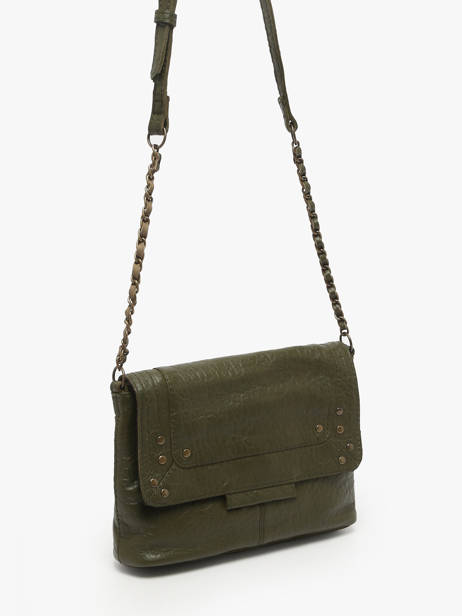 Sac Bandoulière Felizia Cuir Pieces Vert felizia 17116820 vue secondaire 1