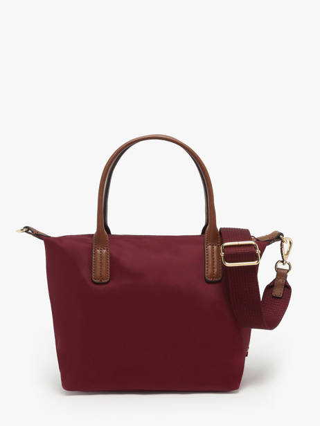 Sac Bandoulière Popette Nylon Tommy hilfiger Rouge popette AW17709 vue secondaire 3